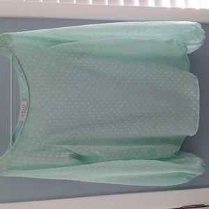Pretty mint top small soft.